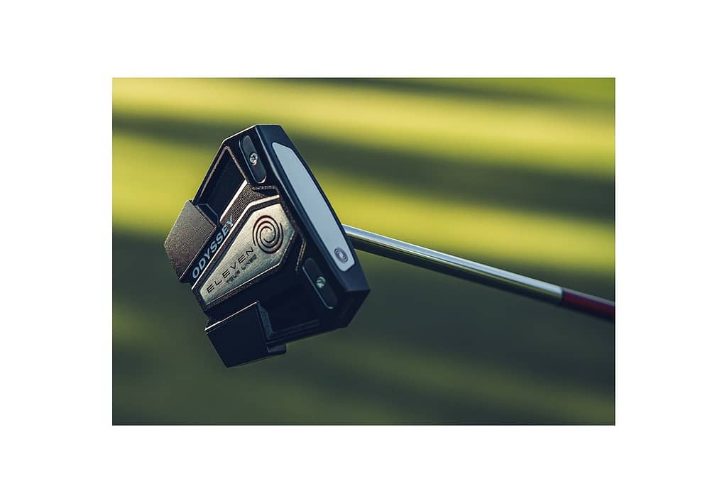 A visual photo of actual odyssey eleven tour putter