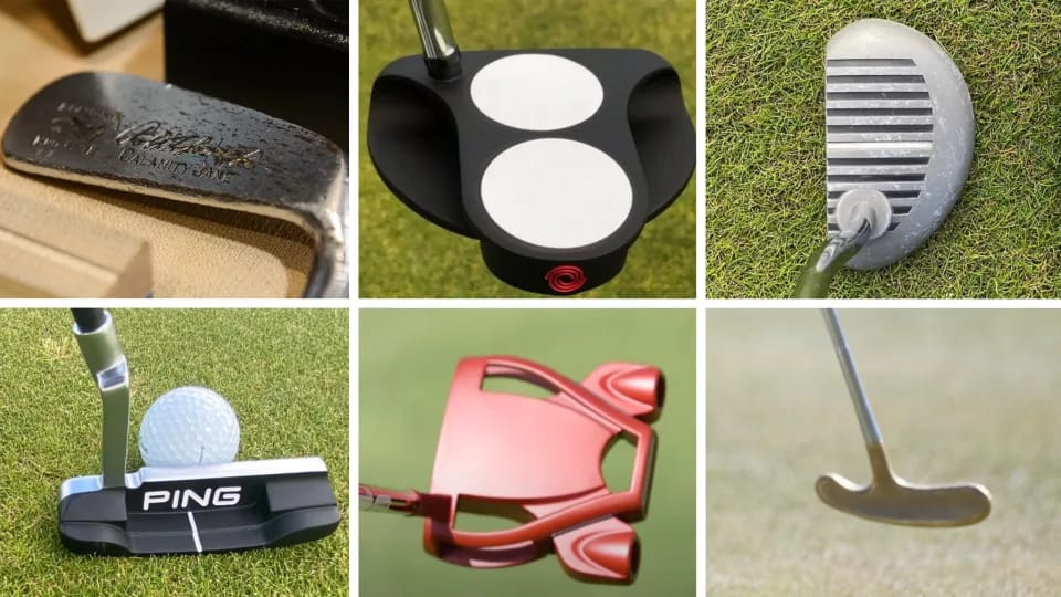 Best mallet putters of 2023 in a montage